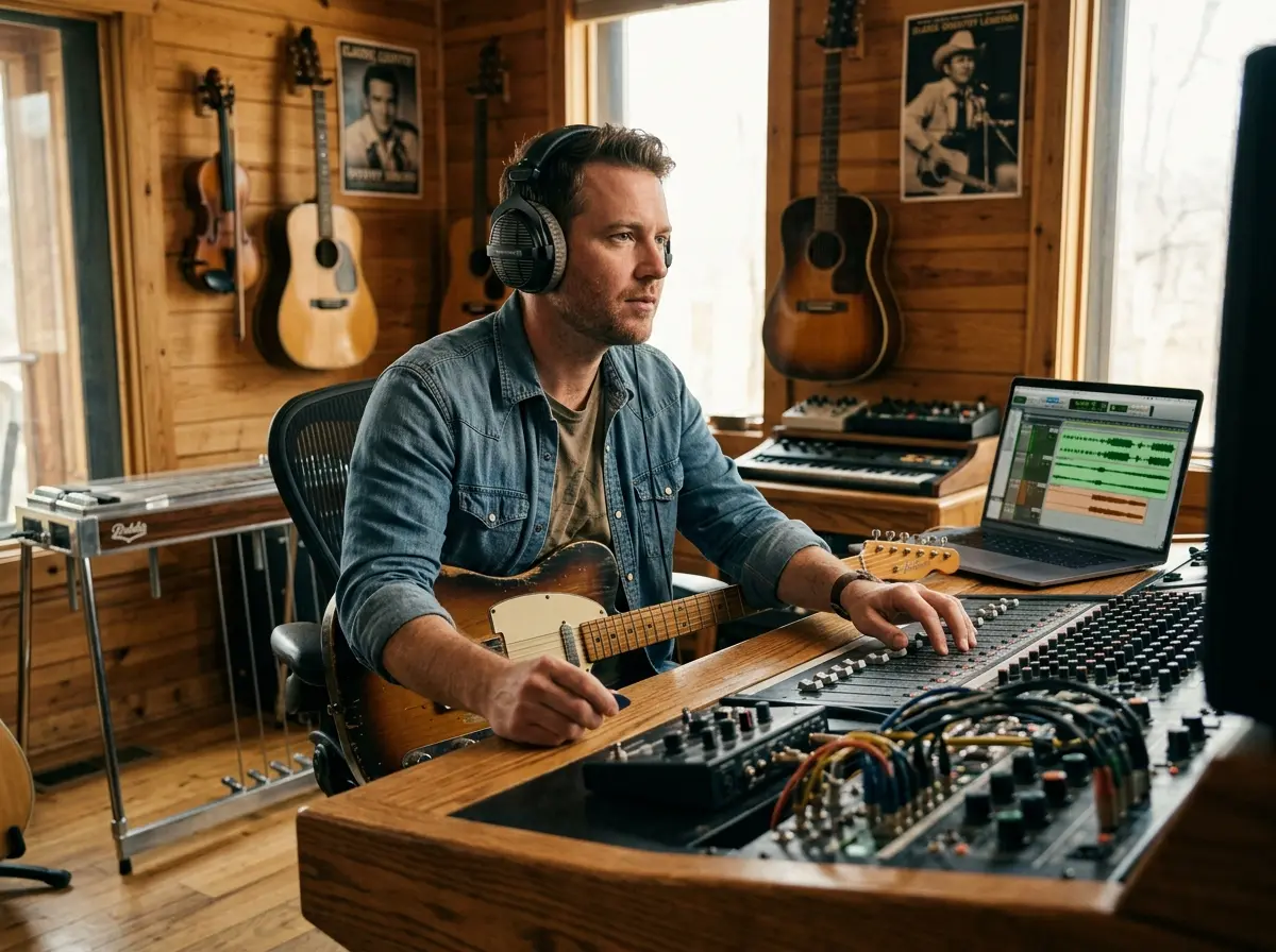 Autentyczne instrumentale country za każdym razem