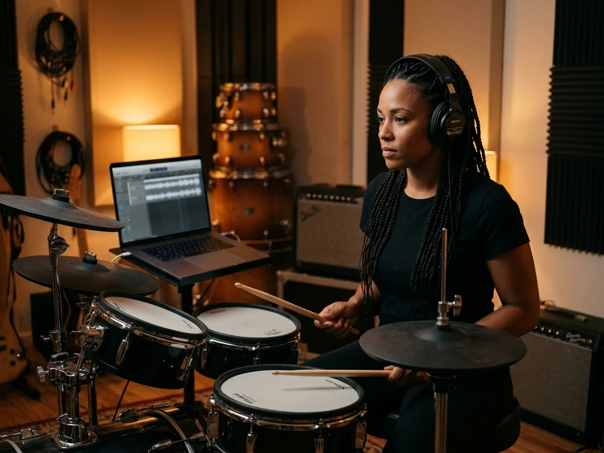 制作无鼓练习轨