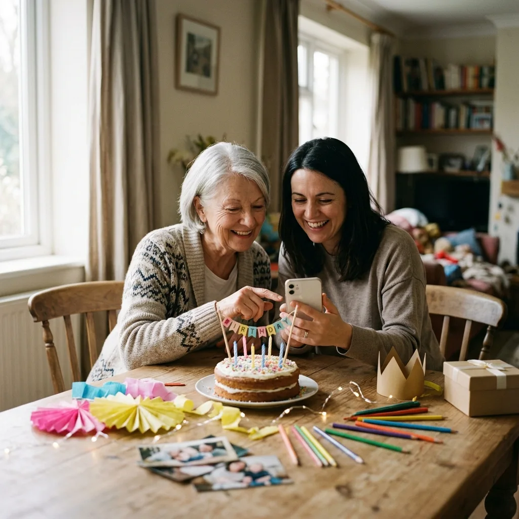 Eltern und Großeltern