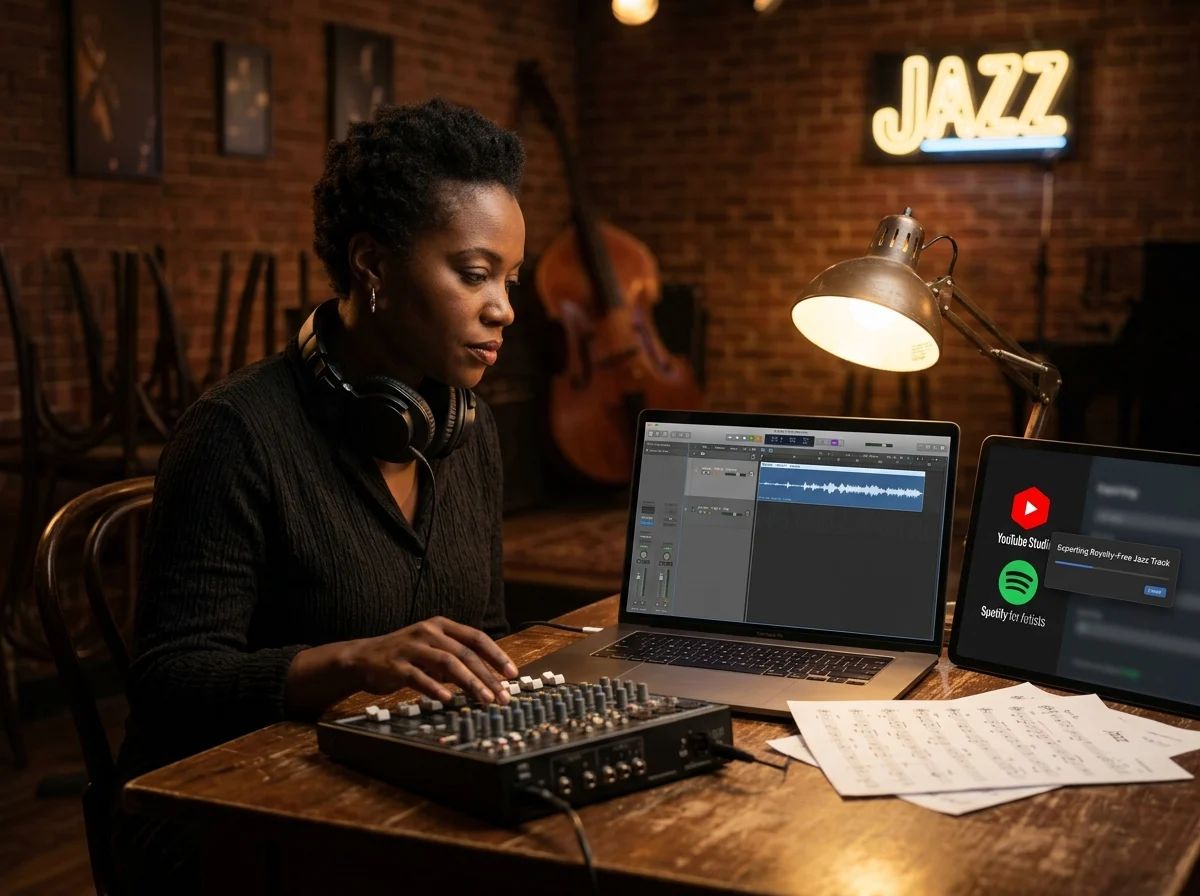 版权免费的爵士乐，适用任何项目