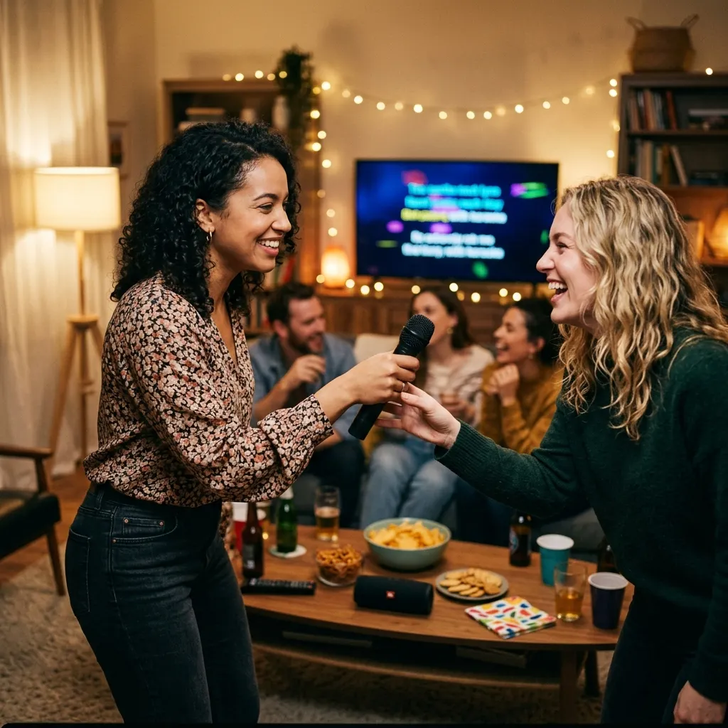 Gospodarze imprezy karaoke