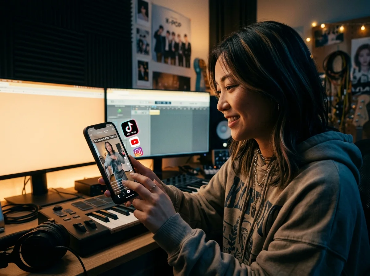 Utwory K-pop bez tantiem do dowolnego projektu