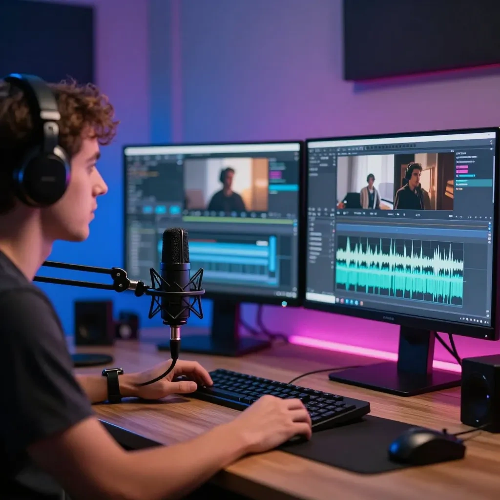 Vídeos, Shorts e Podcasts