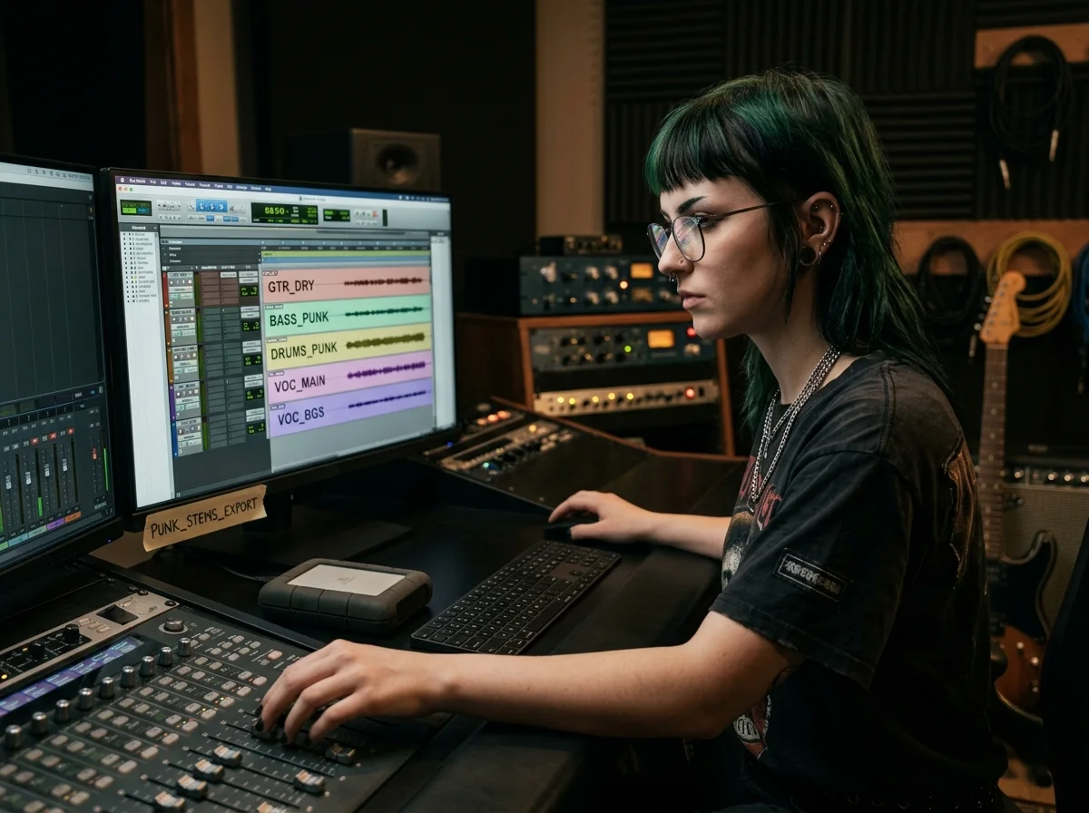 Export de Stems Prêt pour votre DAW