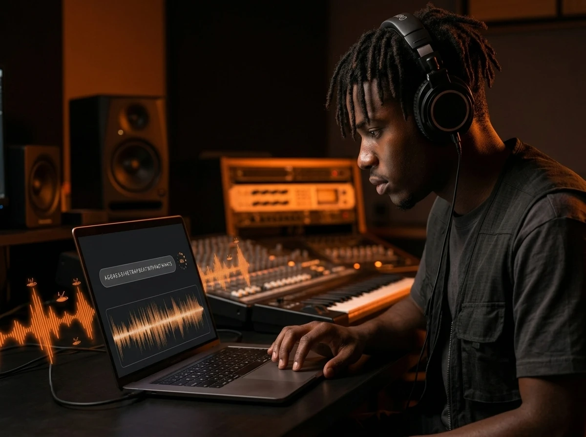 Velocidade do Criador de Beats de Rap com IA