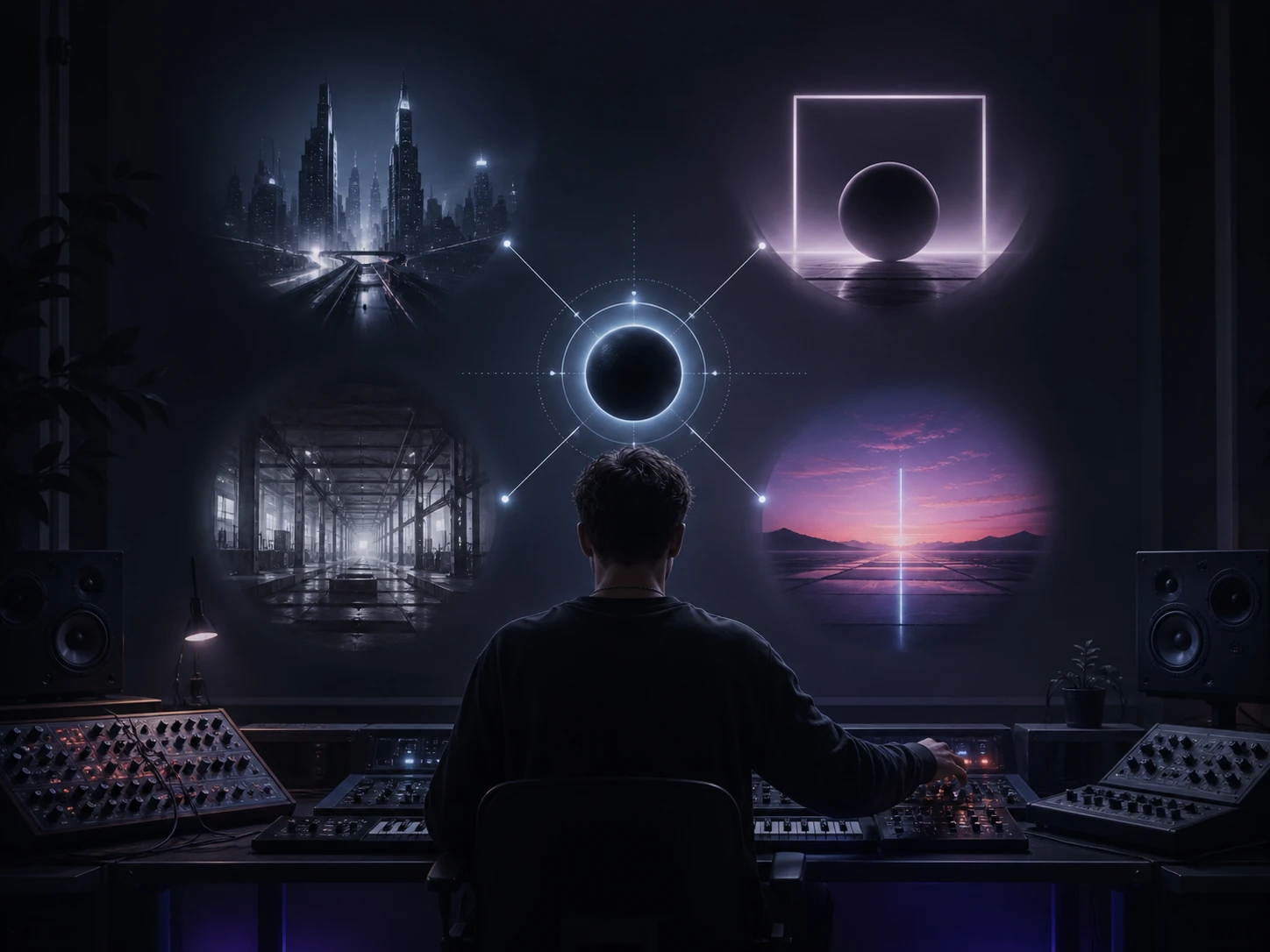 Kreativer wählt ein Techno-Subgenre für einen neuen Track
