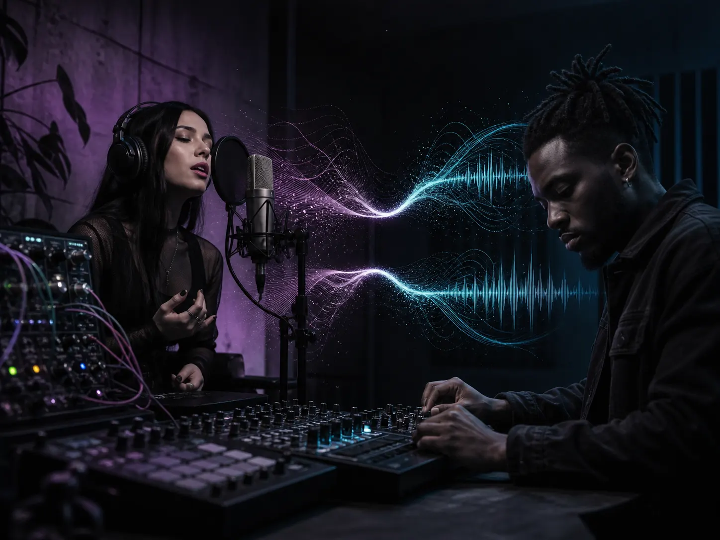 Künstler vergleicht instrumentale und vokale Techno-Richtungen