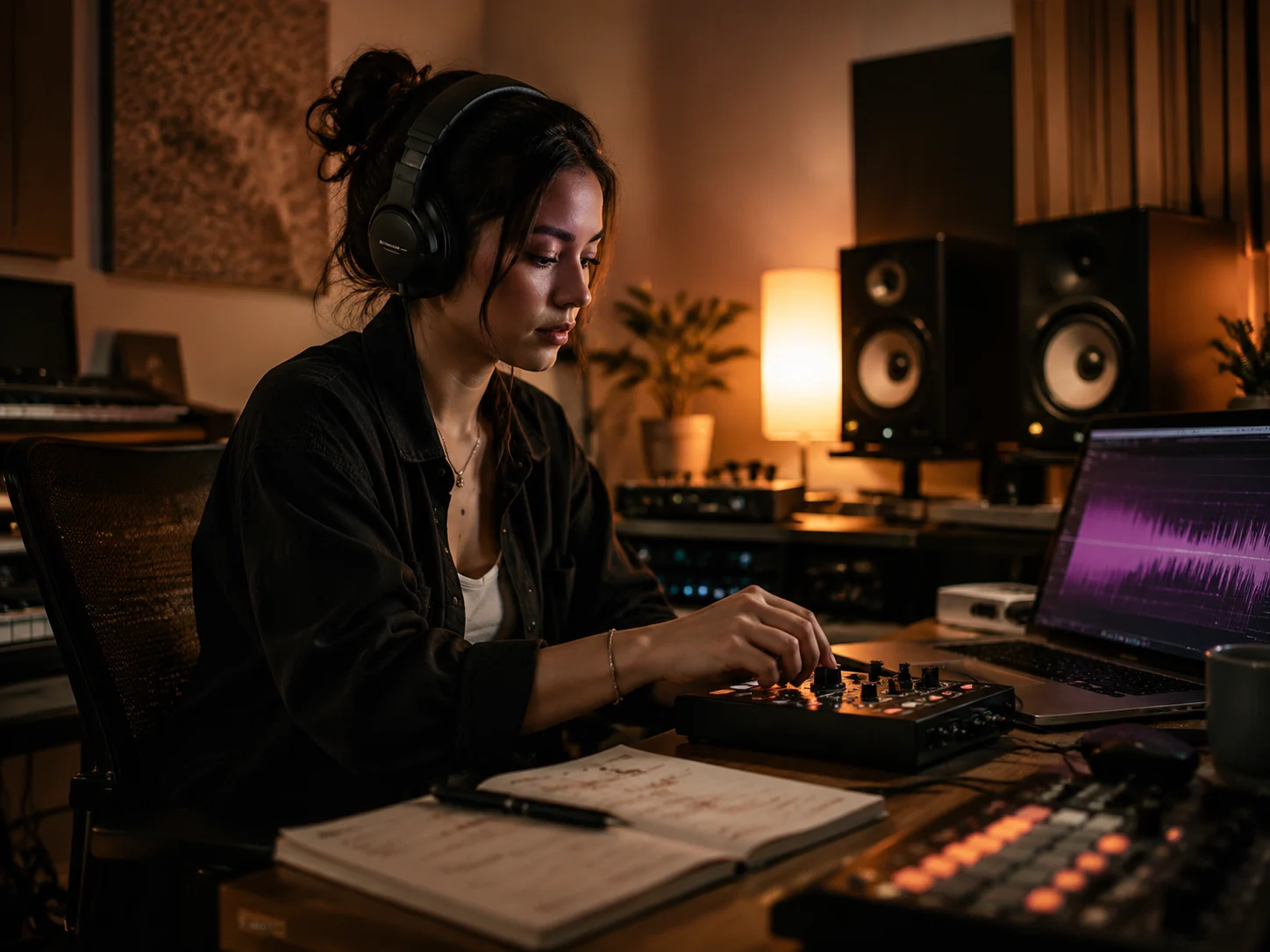 Shape a slower deeper mix